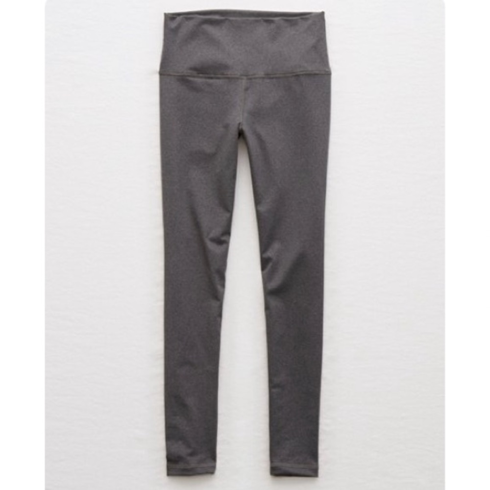 Aerie Gray High-Waisted Leggings